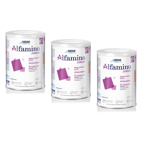 Alfamino Junior Powder 400g Pack of 3