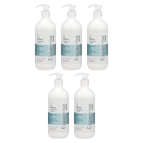 Essano Expertise Hydrating Daily Shampoo 600mL Pack of 5