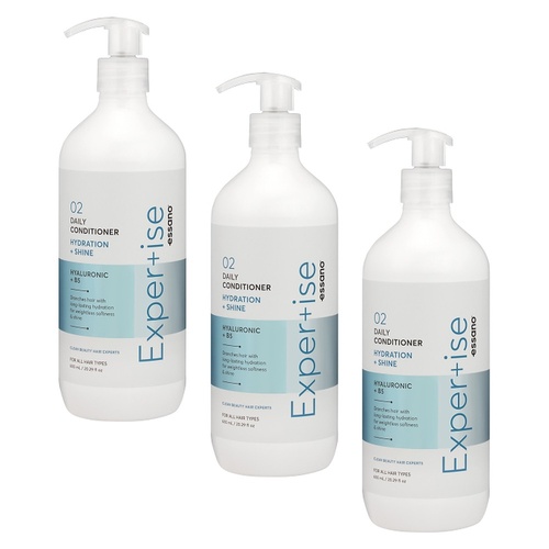 Essano Expertise Hydrating Daily Conditioner 600mL Pack of 3
