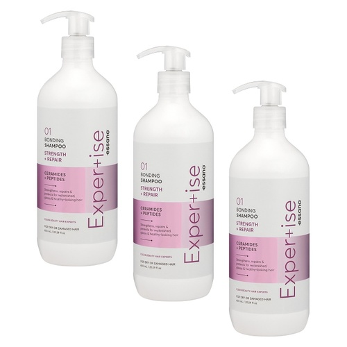 Essano Expertise Bonding Repair Shampoo 600mL Pack of 3