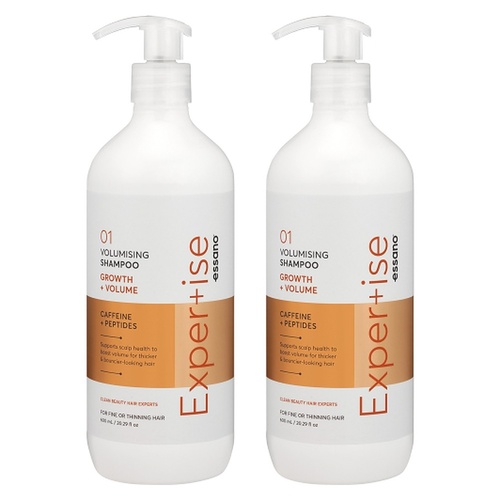 Essano Expertise Volumising Growth Shampoo 600mL Pack of 2