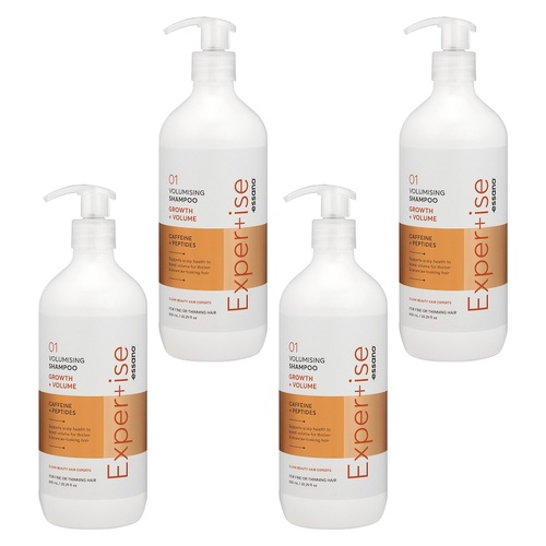 Essano Expertise Volumising Growth Shampoo 600mL Pack of 4