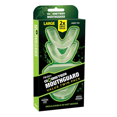Gobsters Mouthguard Large 2 Pack