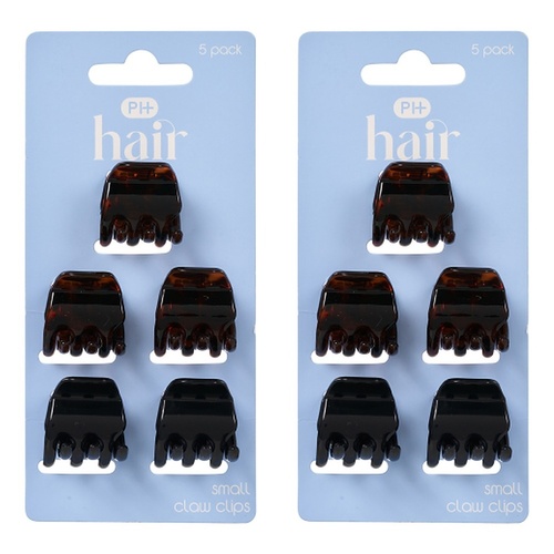 Pharmacy Health Small Claw Clips 5 Pack Bundle of 2