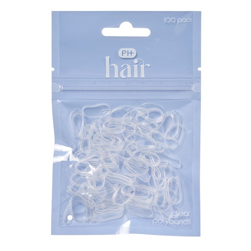 Pharmacy Health Polybands Clear 100 Pack
