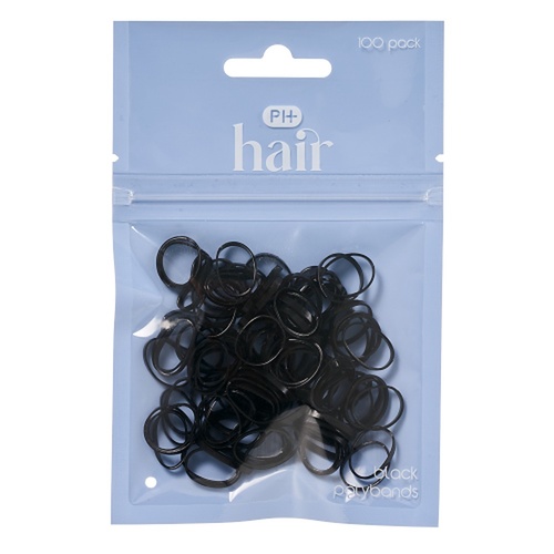 Pharmacy Health Polybands Black 100 Pack