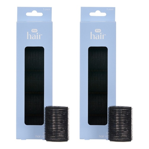 Pharmacy Health Hair Rollers Large 5 Pack Bundle of 2
