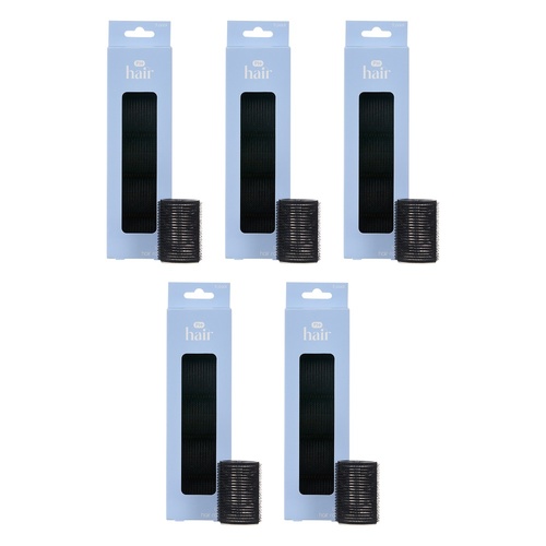 Pharmacy Health Hair Rollers Large 5 Pack Bundle of 5