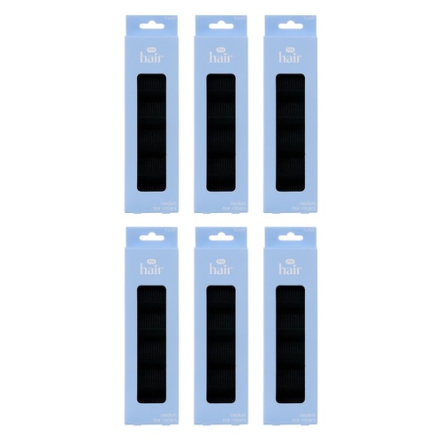 Pharmacy Health Hair Rollers Medium 6 Pack Bundle of 6
