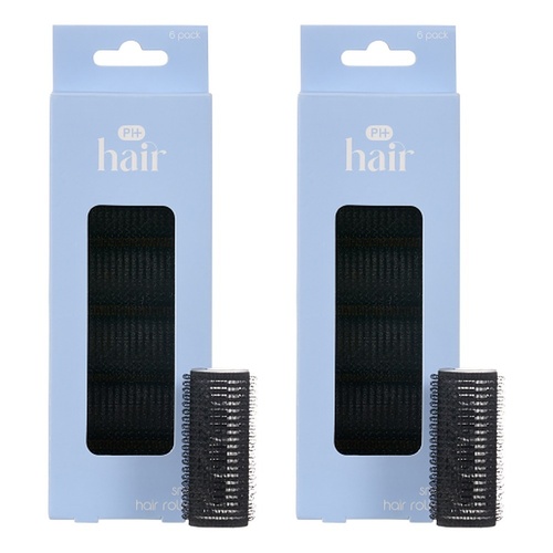 Pharmacy Health Hair Rollers Small 6 Pack Bundle of 2
