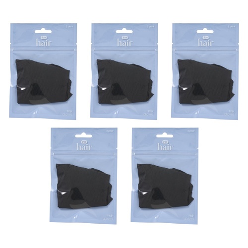 Pharmacy Health Hair Gloves 2 Pack Bundle of 5