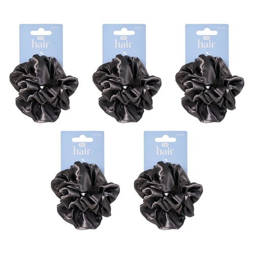 Pharmacy Health Sleep Scrunchies Grey 2 Pack Bundle of 5