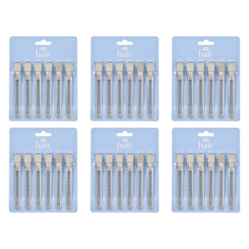 Pharmacy Health Salon Control Clips 6 Pack Bundle of 6