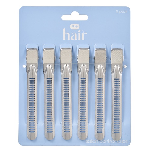 Pharmacy Health Salon Control Clips 6 Pack