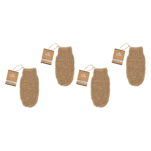 Pharmacy Health Exfoliating Body Mitt Pack of 4