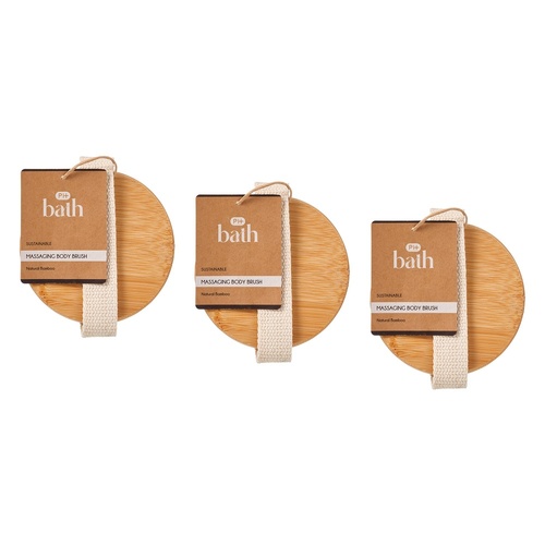 Pharmacy Health Massaging Body Brush Pack of 3