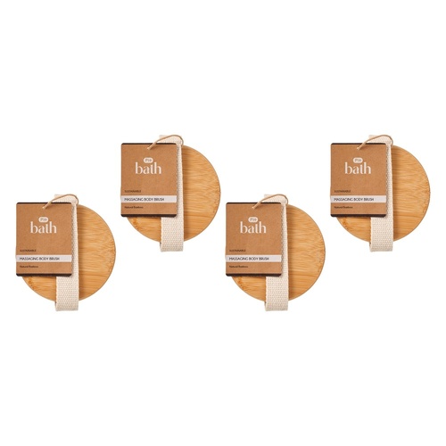 Pharmacy Health Massaging Body Brush Pack of 4
