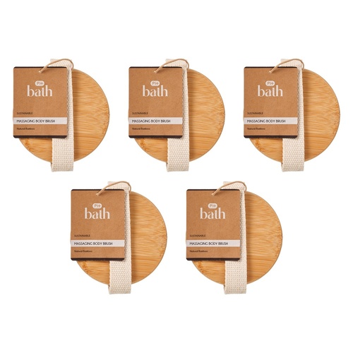 Pharmacy Health Massaging Body Brush Pack of 5