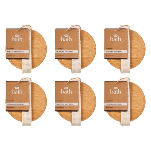 Pharmacy Health Massaging Body Brush Pack of 6