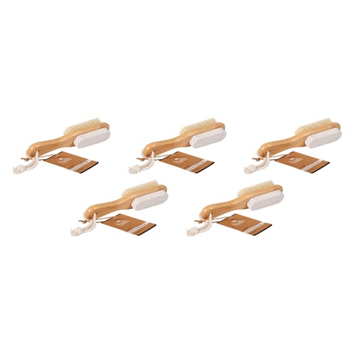 Pharmacy Health Nail Brush & Pumice Stone Pack of 5