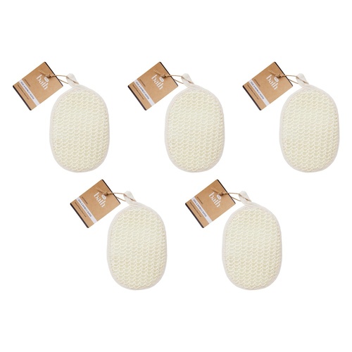Pharmacy Health Sisal & Bamboo Buffer Pack of 5