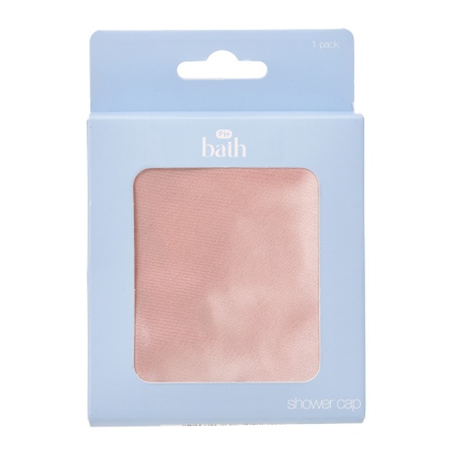 Pharmacy Health Fabric Shower Cap Pink