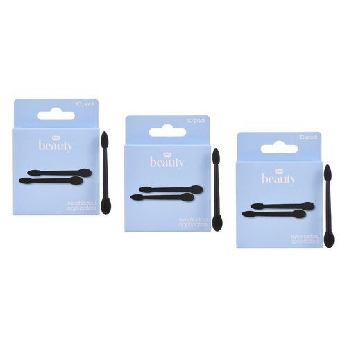 Pharmacy Health Foam Eyeshadow Applicators 10 Pack Bundle of 3