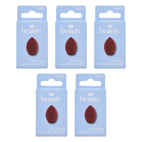 Pharmacy Health Cosmetic Blending Sponge Flat Edge Pack of 5