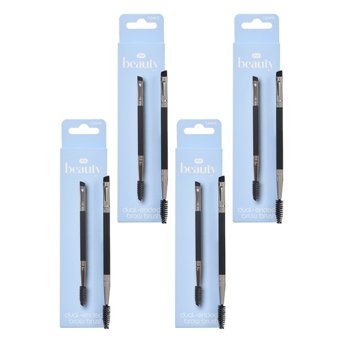Pharmacy Health Dual-Ended Brow Brush Pack of 4