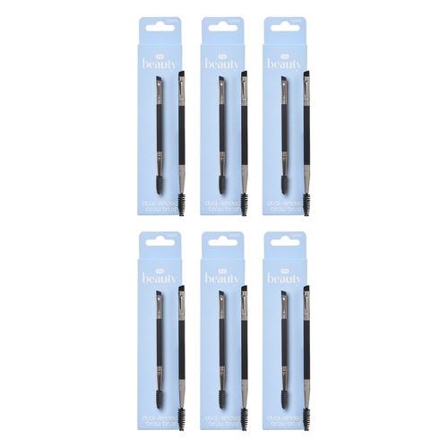 Pharmacy Health Dual-Ended Brow Brush Pack of 6