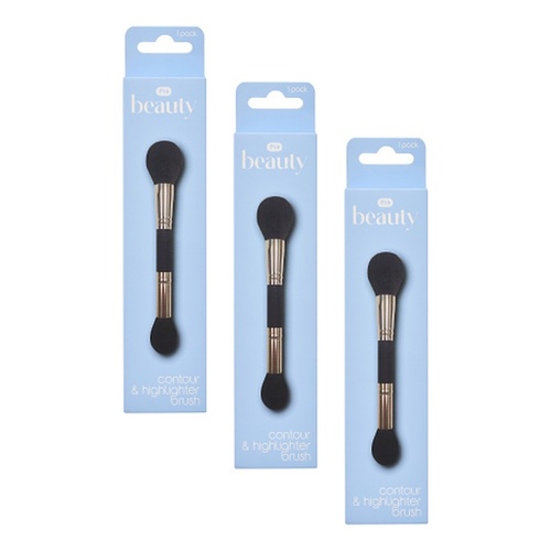 Pharmacy Health Contour & Highlight Brush Pack of 3
