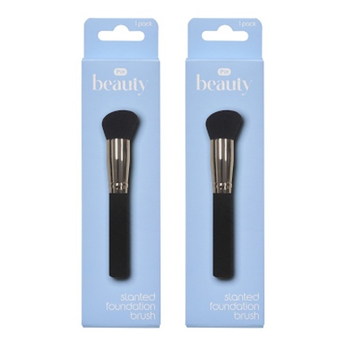 Pharmacy Health Slanted Foundation Brush Pack of 2