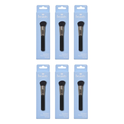 Pharmacy Health Slanted Foundation Brush Pack of 6