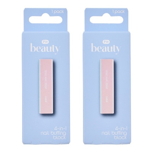 Pharmacy Health 4-In-1 Nail Buffing Block Pack of 2