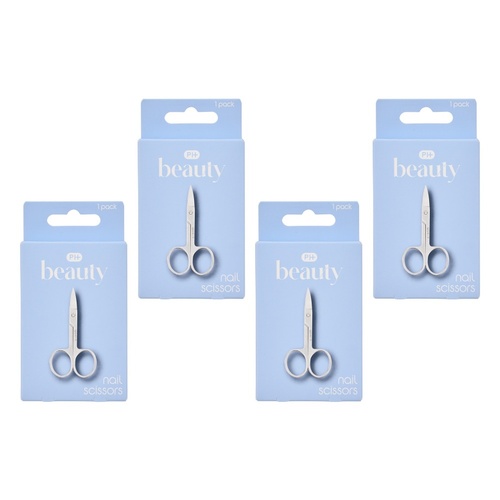 Pharmacy Health Nail Scissors Pack of 4