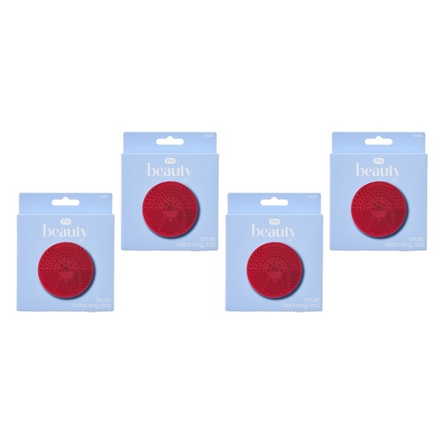 Pharmacy Health Brush Cleansing Mat Pack of 4