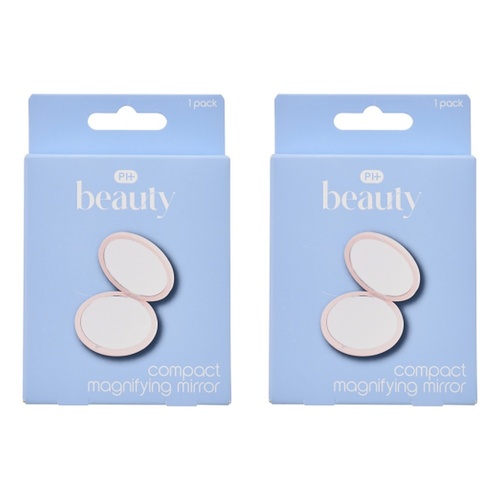 Pharmacy Health Compact Magnifying Mirror Pack of 2