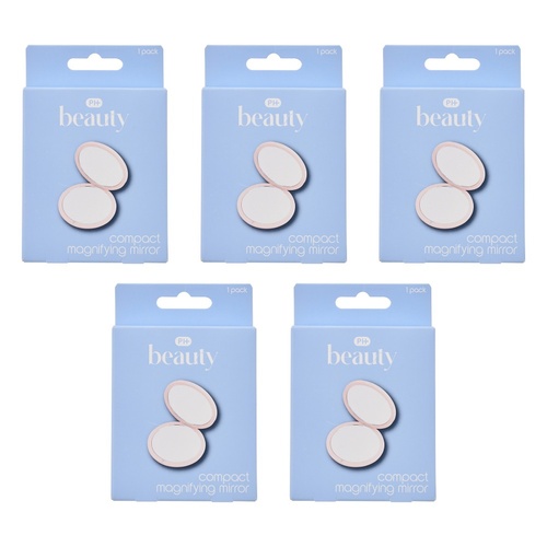 Pharmacy Health Compact Magnifying Mirror Pack of 5