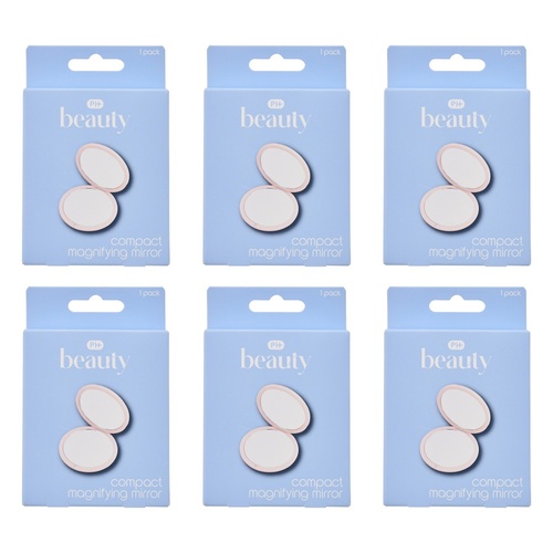 Pharmacy Health Compact Magnifying Mirror Pack of 6