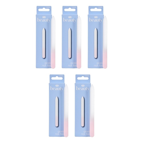 Pharmacy Health Glass Nail File Pack of 5