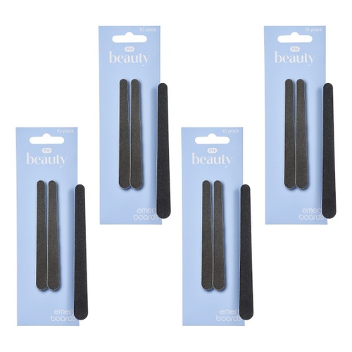 Pharmacy Health Emery Boards 10 Pack Bundle of 4