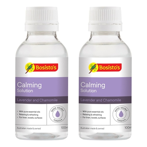 Bosisto's Calming Solution 100mL Pack of 2