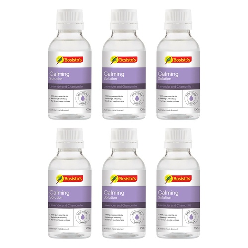 Bosisto's Calming Solution 100mL Pack of 6