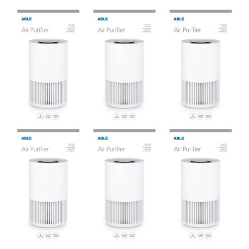 Able Air Purifier Pack of 6