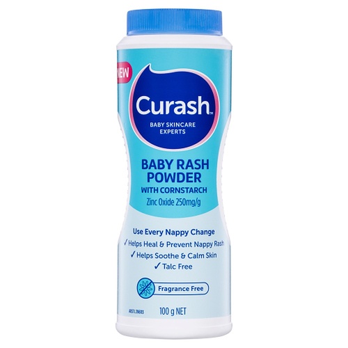 Curash Baby Rash Powder with Cornstarch 100g x 3