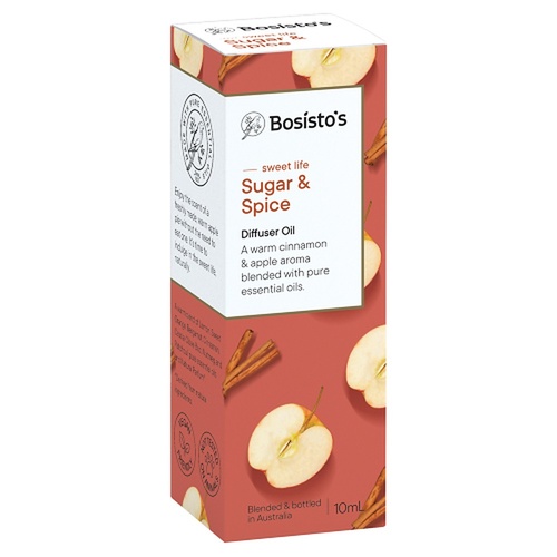 Bosisto's Sugar & Spice Diffuser Oil 10mL