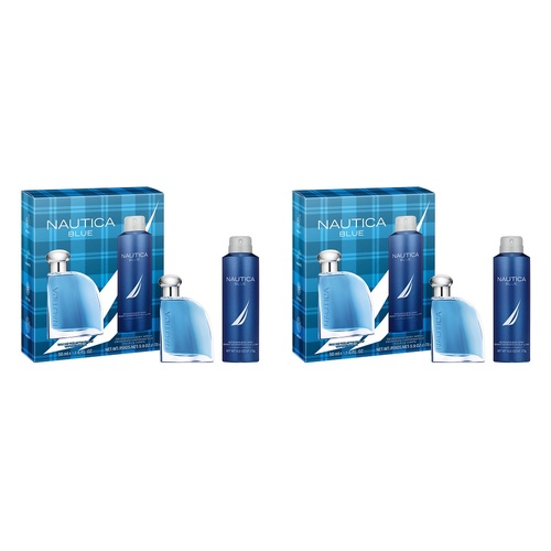 Nautica Blue EDT Gift Set 50mL Pack of 2