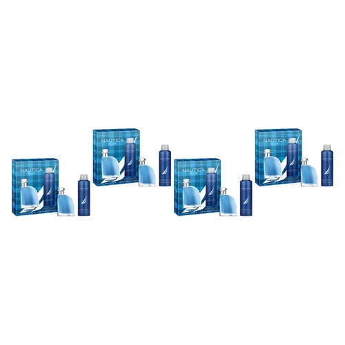 Nautica Blue EDT Gift Set 50mL Pack of 4
