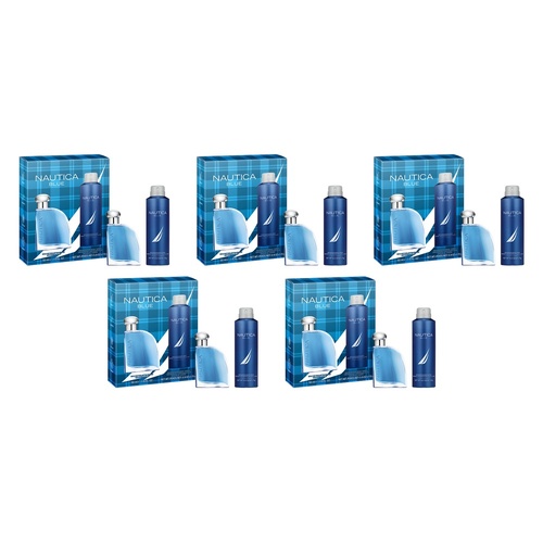 Nautica Blue EDT Gift Set 50mL Pack of 5