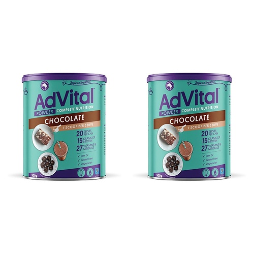 Advital Powder Chocolate 500g Pack of 2